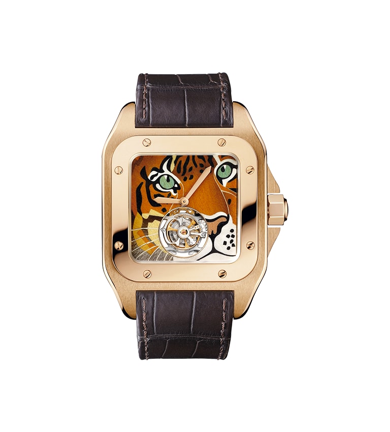 Cartier hotsell santos tourbillon